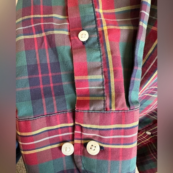 Oak Hill Shirt Men's 2XL Multicolor Long Sleeve Button Up 100% Cotton Pocket - Picture 6 of 12